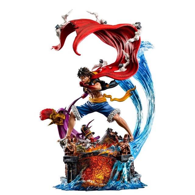 One Piece - Bouteille métal Ruffy - Figurine-Discount